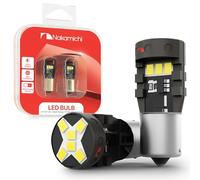 Nakamichi Bombillas LED coche BA9S T4W BA9 47830 64111, 12 SMD CANBUS sin error de repuesto para lectura, guantera, puerta, matrícula, techo interior, cortesía (Verde Esmeralda, 12 LED, Pack de 2)