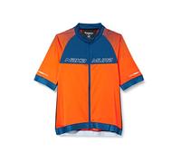 Nakamura Nino Camiseta de Bicicleta Orange Dark/Blue Pet L