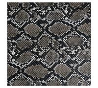 NAKAN 135x100cm Tela de Polipiel por Metros con Patrón de Serpiente, 1mm Espesor Tela de Tapicería de Vinilo para Manualidades, Decoraciones, Sillones Sofá(Color:5)