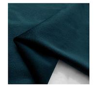 NAKAN Tela de Terciopelo de 150x100cm por Metro para Decoración del Hogar, Costura, Manualidades, Disfraces, Cojines(Color:Verde Azulado)