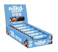 Nākd. Cocoa Coconut | Barritas Raw de Fruta y Frutos Secos | 100% Ingredientes Naturales | Sin Azúcar Añadido | 18 x 35g | 630g