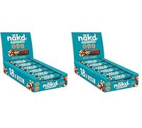 Nākd. Salted Caramel - Barritas Raw de Fruta y Frutos Secos - 100% Ingredientes Naturales - Sin Azúcar Añadido - 18 x 35g (Paquete de 2)