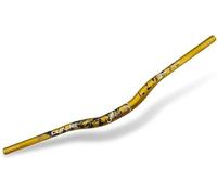 NAKEAH MTB Downhill Extra Long Swallow Manillar Altura 30 mm Aluminio Downhill Mountain Bike Manillar (Color : Gold, Size : 720mm)