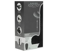 Naked Addiction 8,6" Rotating & Thrusting Vibrating Dong Vibrador realista Black 22,8 cm
