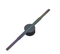 Naked Eye Proyector Holográfico 3D Pantalla De Ventilador LED Máquina De Publicidad Montada En La Pared Pantalla Proyector De Holograma Video