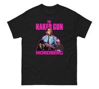 Naked Gun tee Nordberg 90s Movie shirtBlackXXL