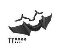 Naked Spoilers Accesorios Motocicleta Alerón Delantero Desnudo Kit Alas Aerodinámicas para MT 07 2021 2022 2023 Alerones Moto(Negro)
