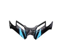 Naked Spoilers para CFMOTO 450SR 2022 2023 Espejos Motocicleta Carenado Delantero Winglets ala Aerodinámica Alerón Lateral Alerones Moto(Black Blue 1)