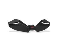 Naked Spoilers para MT-09 para MT09 SP 2024-2026 Alerones Frontales Desnudos Fuerza Descendente Carbono Kit Alerón Delantero Aerodinámico Winglet Alerones Moto(Black-B)