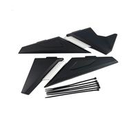 Naked Spoilers para R1200GS R1250GS R 1250 GS Adventure ADV R1200GSA 2013-2023 Marco Carbono Relleno Panel Lateral Conjunto Carenado Cubierta Alerones Moto(Negro)