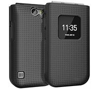 Nakedcellphone - Carcasa rígida para Nokia 2720 V, Color Negro