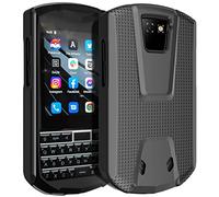 Nakedcellphone Funda para teléfono Unihertz Titan Pocket Phone, [Textura de cuadrícula], Funda Protectora rígida Delgada, Color Negro