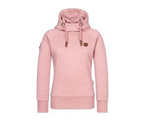 Naketano Mandy Spezial - Sudadera con capucha para mujer, Rosa Melange, M