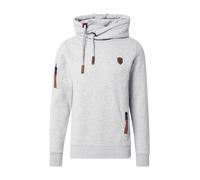 naketano Sudadera marrón / gris moteado L marrón / gris moteado