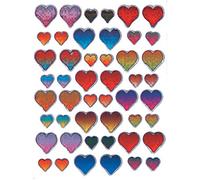 Naklejki folia 3D Z Design Serca