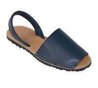 Nakloe - Menorquinas hombre - Sandalias hombre - Sandalias menorquinas - Fabricadas en piel (Azul, Sistema tallas calzado EU, Adulto, Hombre, Números, mediano, 41)
