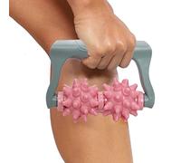 NAKYLUCY Rodillo Muscular de Mano para piernas,Masajeador Muscular Manual para Reducir el Dolor Muscular y calmar los calambres - Masajeadores musculares con diseño Oncave Pit Grip