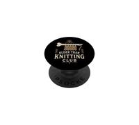 Nalbinding - Aguja de Hueso para Artista de Fibra Textil Antigua PopSockets PopGrip Adhesivo