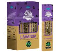 NALE Incienso ULLAS Orgánico 25g - Varillas Hechas a Mano 100% Naturales para Meditación, Yoga y Relajación - Aroma de Larga Duración (Lavanda)