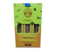 NALE. Incienso ULLAS Orgánico Citronela - 25g - Varillas Hechas a Mano 100% Naturales para Meditación, Yoga y Relajación - Aroma de Larga Duración (Citronela)