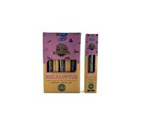 NALE. Incienso ULLAS Orgánico Citronela - 25g - Varillas Hechas a Mano 100% Naturales para Meditación, Yoga y Relajación - Aroma de Larga Duración (Eucalipto)