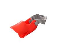NALEINING Bozal para perro, silicona suave, cómodo y transpirable, bonito bozal para perros pequeños (pequeño, rojo)