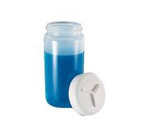Nalgene 3141 - 0500 copolímero de polipropileno 500 ml Centrifugadora botella con cierre de rosca de polipropileno/silicona de juntas (Pack de 4)