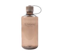 Nalgene Botella de agua Tritan a prueba de fugas, sin BPA, 32 onzas, boca estrecha, fabricada en los Estados Unidos para uso en exteriores e hidratación diaria (moca)