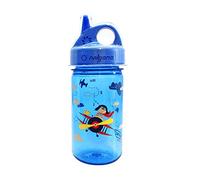 Nalgene Botella de sostenido unisex juvenil Grip-n-Gulp, azul avión, 0,35 litros