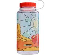 Nalgene Botella 'WH Sustain' - 1 L desierto, gran apertura para beber, ideal para limpiar, Botanical Florals