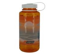 Nalgene Botella 'WH Sustain' - 1 litro, gran apertura para beber, ideal para limpiar, Landcape Sunset