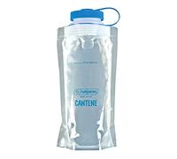 NALGENE CONTENEDOR 1L Boca Ancha Botella Montañismo, Alpinismo y Trekking, Adultos Unisex, Transparente (Sin Color), Talla Única