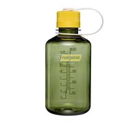 Nalgene Estrecho Boca 473ml Agua Botella,sin Bpa ,Hecho En USA - Aceite Verde +