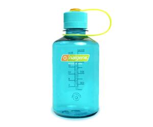 Nalgene Estrecho Boca Sostener Agua Botella 473ml Cerulean Azul