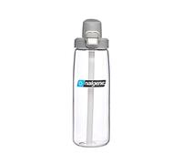 Nalgene FreshFlow - Botella de agua de 24 onzas, sin BPA, fácil de limpiar, apta para lavavajillas, para gimnasio y deportes, oficina y viajes, transparente