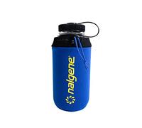 Nalgene Funda de Neopreno para Botella de Agua, Evita la condensación, aísla la Funda para Botellas de Bebidas, diseñada para Botellas de 32 onzas, Color Azul, Blue, 1 L, Exteriores