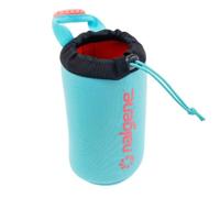 Nalgene Funda para botella de agua de neopreno, evita la condensación, aísla bebidas, diseñada para botellas de 32 onzas, verde azulado Capri