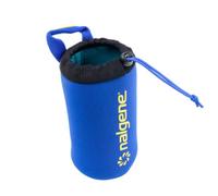 Nalgene Funda de Neopreno para Botella de Agua, Evita la condensación, aísla la Funda para Botellas de Bebidas, diseñada para Botellas de 32 onzas, Color Azul, Blue, 1 L, Exteriores