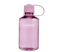 Nalgene Sustain Tritan - Botella de agua sin BPA hecha con material derivado del 50% de residuos de plástico, 16 onzas, boca estrecha, flor de cerezo