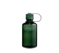 Nalgene Sustain Tritan - Botella de agua sin BPA hecha con material derivado del 50% de residuos de plástico, 16 onzas, boca estrecha, jade