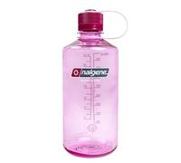 Nalgene Sustain Tritan - Botella de agua sin BPA hecha con material derivado del 50% de residuos de plástico, 32 onzas, boca estrecha, Cosmo