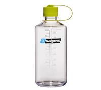 Nalgene Botella de agua Boca estrecha Sustain 1 l Tritan sin BPA 50% residuos plásticos Transparente