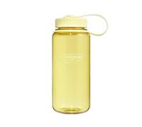 Nalgene Sustain Tritan Botella de agua sin BPA hecha con material derivado del 50% de residuos plásticos, 16 onzas, boca ancha, mantequilla