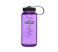 Nalgene Sustain Tritan Botella de agua sin BPA hecha con material derivado del 50% de residuos plásticos, 16 onzas, boca ancha, color morado