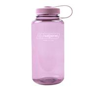 Nalgene Sustain Tritan Botella de agua sin BPA hecha con material derivado del 50% de residuos plásticos, 32 onzas, boca ancha, flor de cerezo