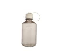 Nalgene Sustain Tritan Botella de agua sin BPA hecha con material derivado del 50% de residuos plásticos, 16 onzas, boca estrecha, algodón