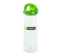 Nalgene Sustain Tritan Botella de Agua sin BPA sobre la Mosca Hecha con Material derivado del 50% de residuos plásticos, 24 onzas, Transparente con brotes