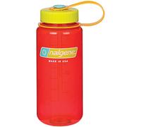 Nalgene Trinkflasche Everyday Weithals, Bidón con Boca Ancha, rojo (Pomegranate), 0,4 litros