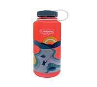 Nalgene Unisex - Botella de Cuello Ancho para Adulto, Granada Retro, 1 L