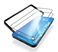 NALIA 2x Cristal Templado para Samsung Galaxy S25 Plus - Marco de Montaje & Protección 9H - ARMORGLASSX PRO (Vidrio Protector Transparente & Case Friendly) - Marca Alemana